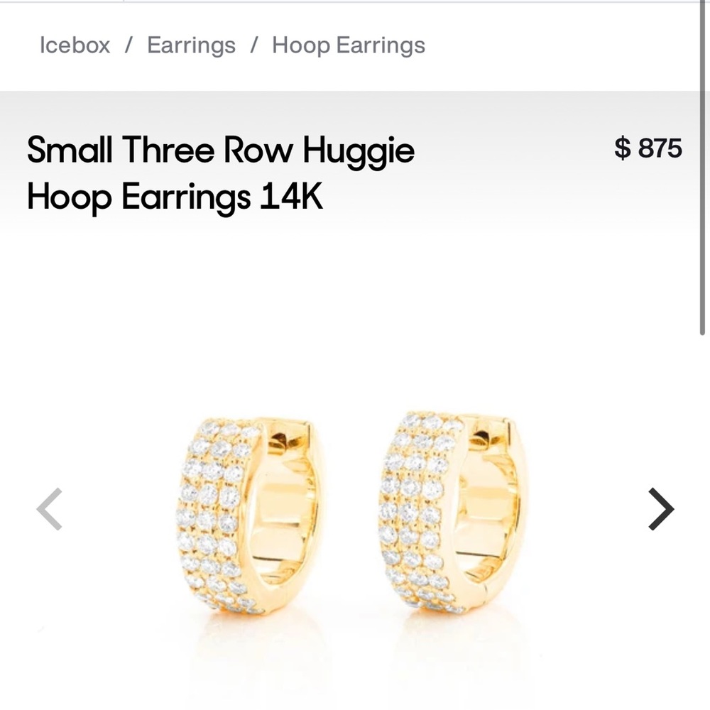 14K Gold Earrings from Icebox